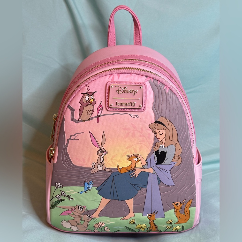 Loungefly X Disney Sleeping Beauty Briar Rose Bac… - image 1